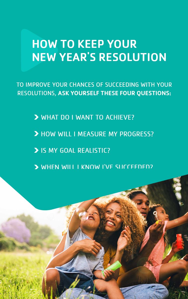 How to Keep Your New Year's Resolution