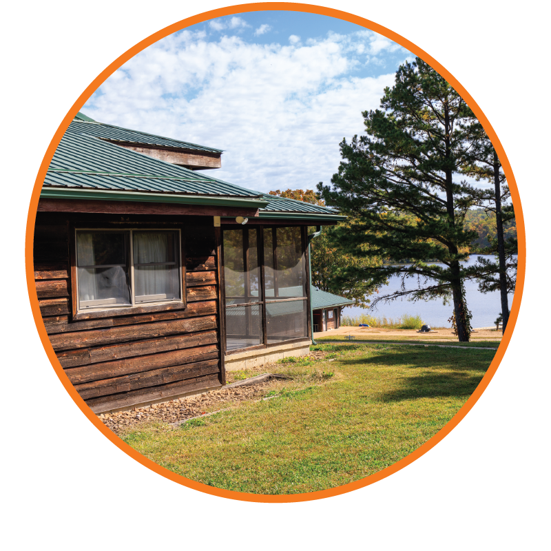 ymca trout lodge lakeview family cabins