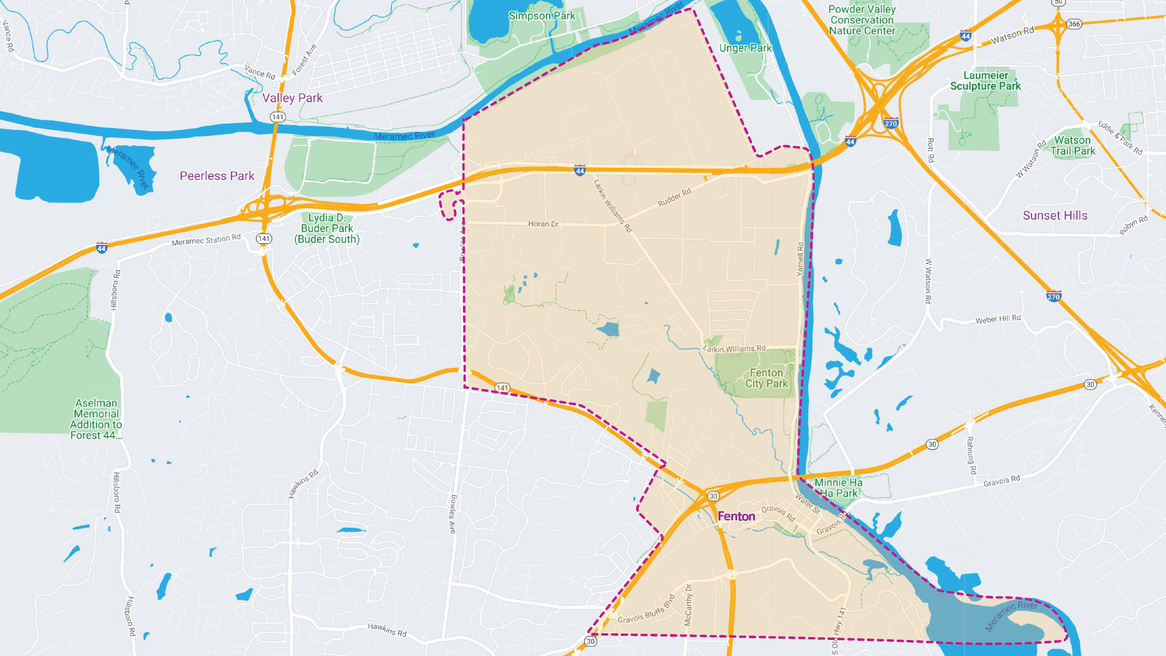 Festus/Fenton Resident Map