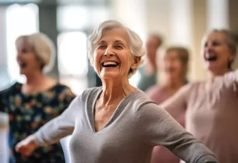 smiling older adults