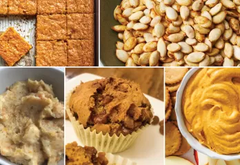 pumpkin recipes blog banner collage
