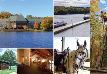 YMCA Trout Lodge Photo Collage