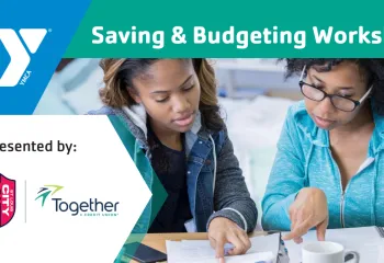 o'fallon illinois ymca saving and budgeting workshop event graphic