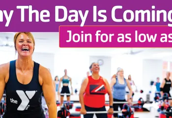 The YMCA's Pay the Day Membership Offer is Coming November 1-10, 2025. Join for as low as $1.