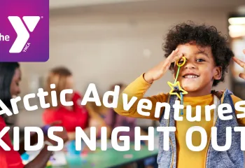 o'fallon illinois ymca arctic adventures kids night out event cover
