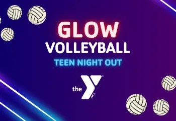 glow volleyball teen night event image