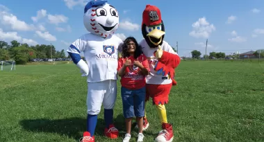 The Gateway Region YMCA breaks ground on a new adaptive sports complex in partnership with the St. Louis Cardinals and Cardinals Care, Boniface Foundation, and Miracle League