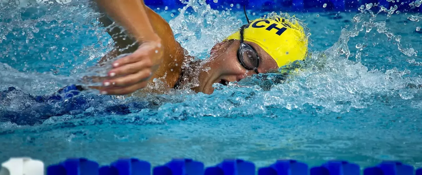 A Competitive Swimmer