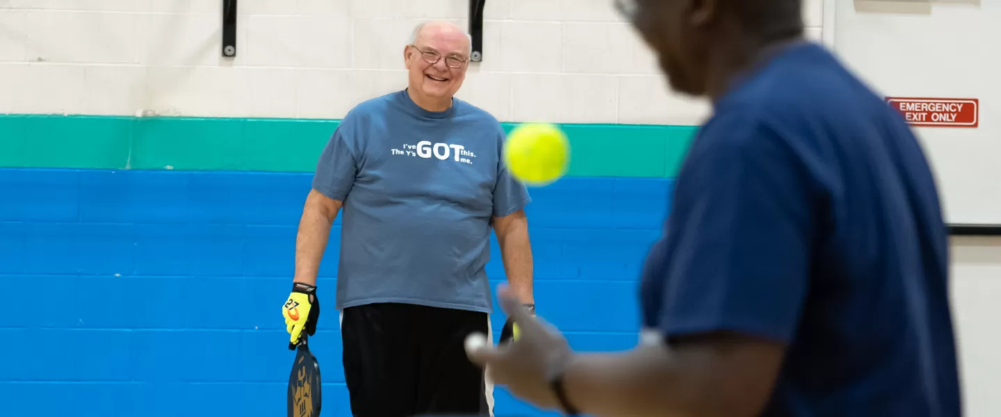 Pickleball is a fun sport for all ages and abilities. Join a pickleball game or tournament at your local YMCA to connect with your community and get a great workout.