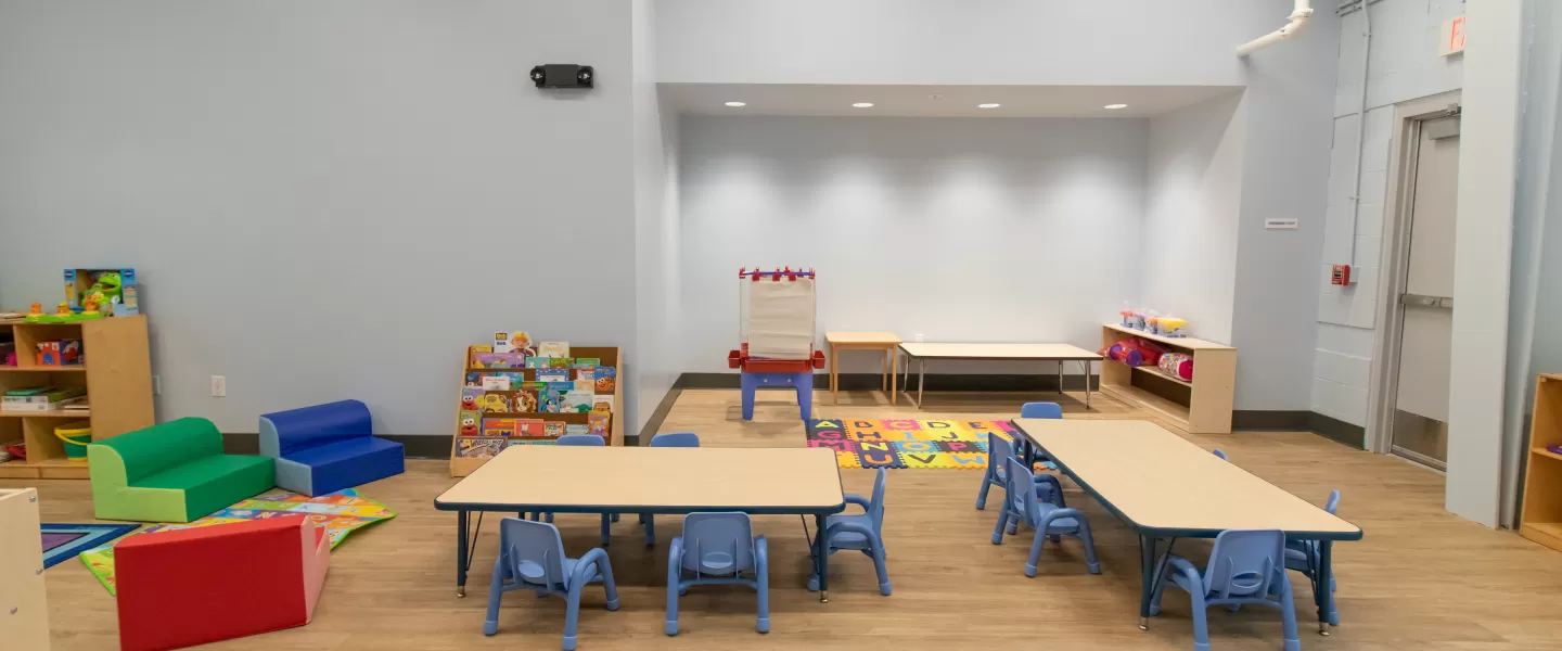 The Bayer Early Childhood Education Center Learning Tables