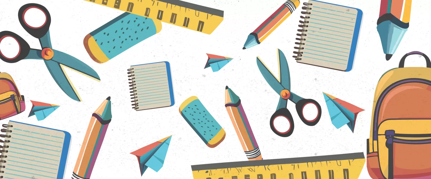Back to school banner