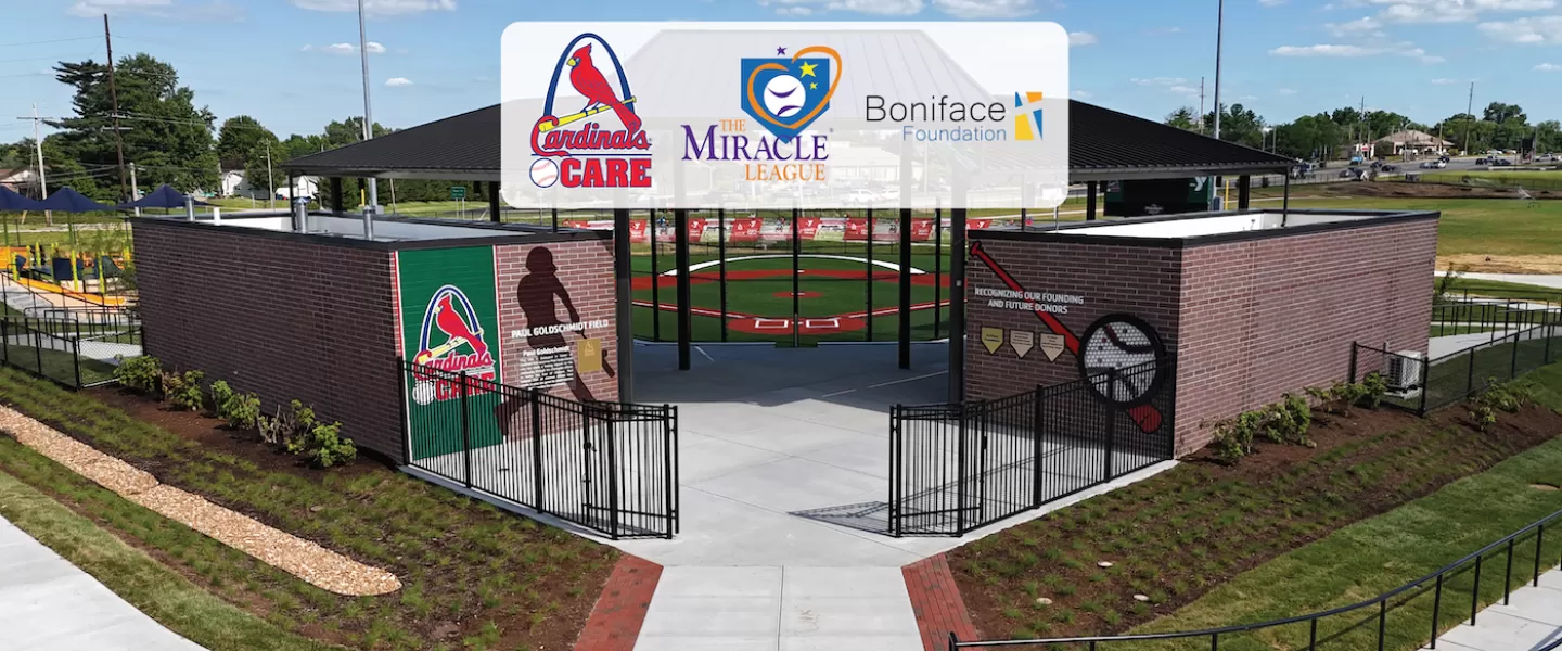 St. Louis Cardinal's Care, The Miracle League, and Boniface Foundation; YMCA Partners in Building the YMCA Adaptive Sports Complex