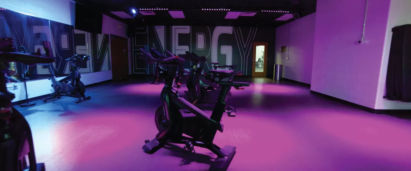 monroe county ymca cycling and spinning studio