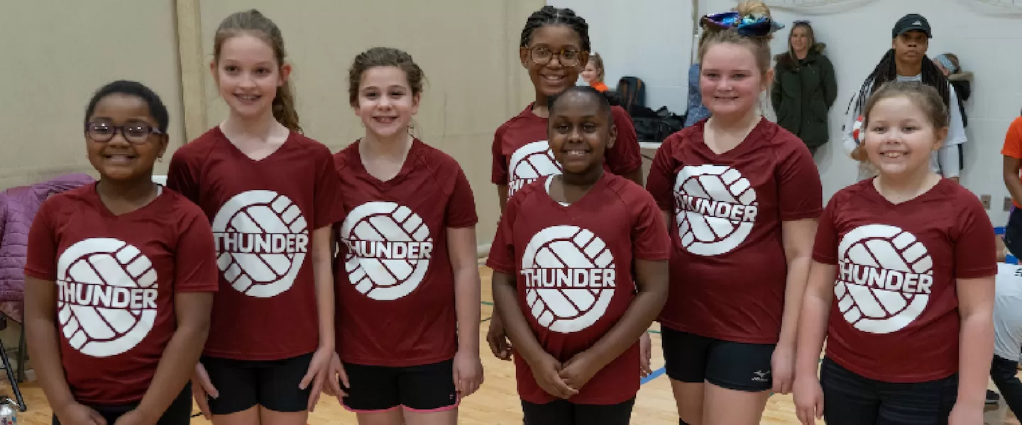 Gateway Region YMCA Girls Volleyball Team Picture