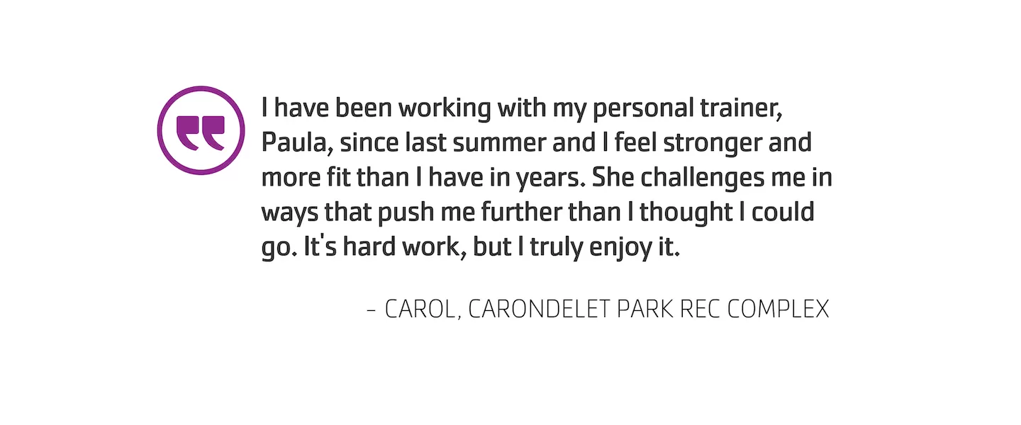 YMCA Personal Training Client Testimonial