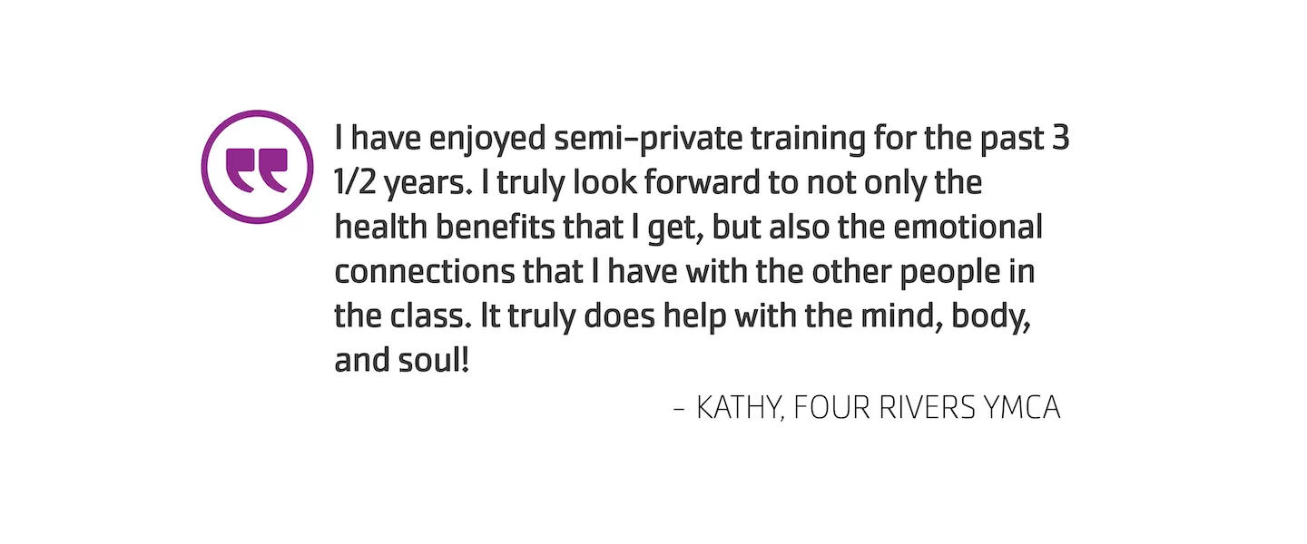 YMCA Personal Training Client Testimonial