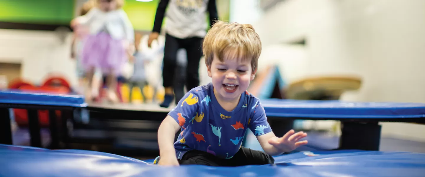Child Care Programs at the YMCA Preschool Gymnastics Time
