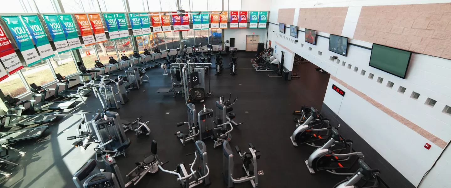 O'Fallon Illinois YMCA Fitness Center Interior Photo
