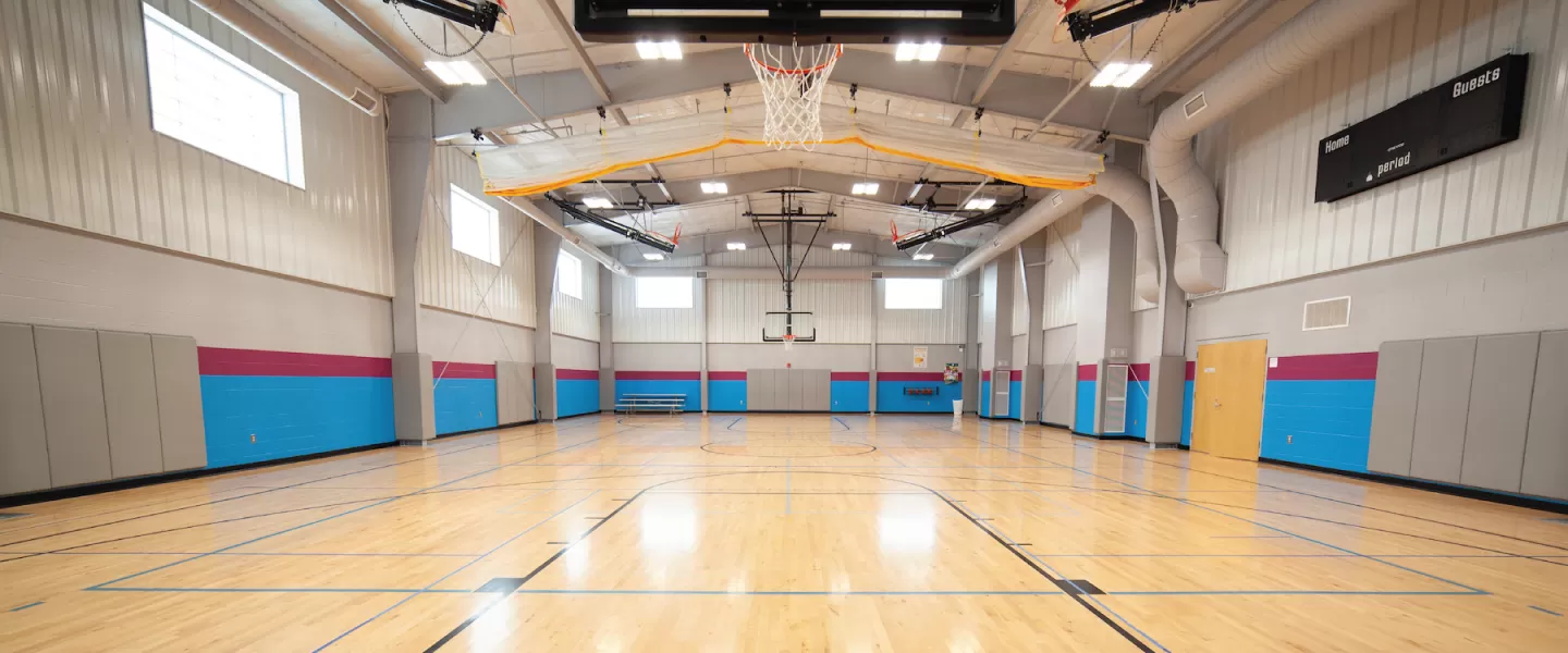 O'Fallon Illinois YMCA Gymnasium Interior Photo