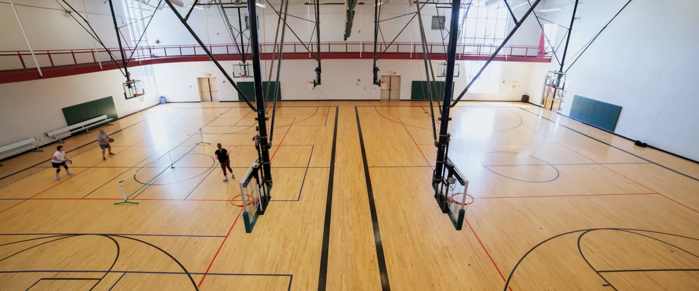 Carondelet Park Rec Complex YMCA Gymnasium and Indoor Pickleball Courts