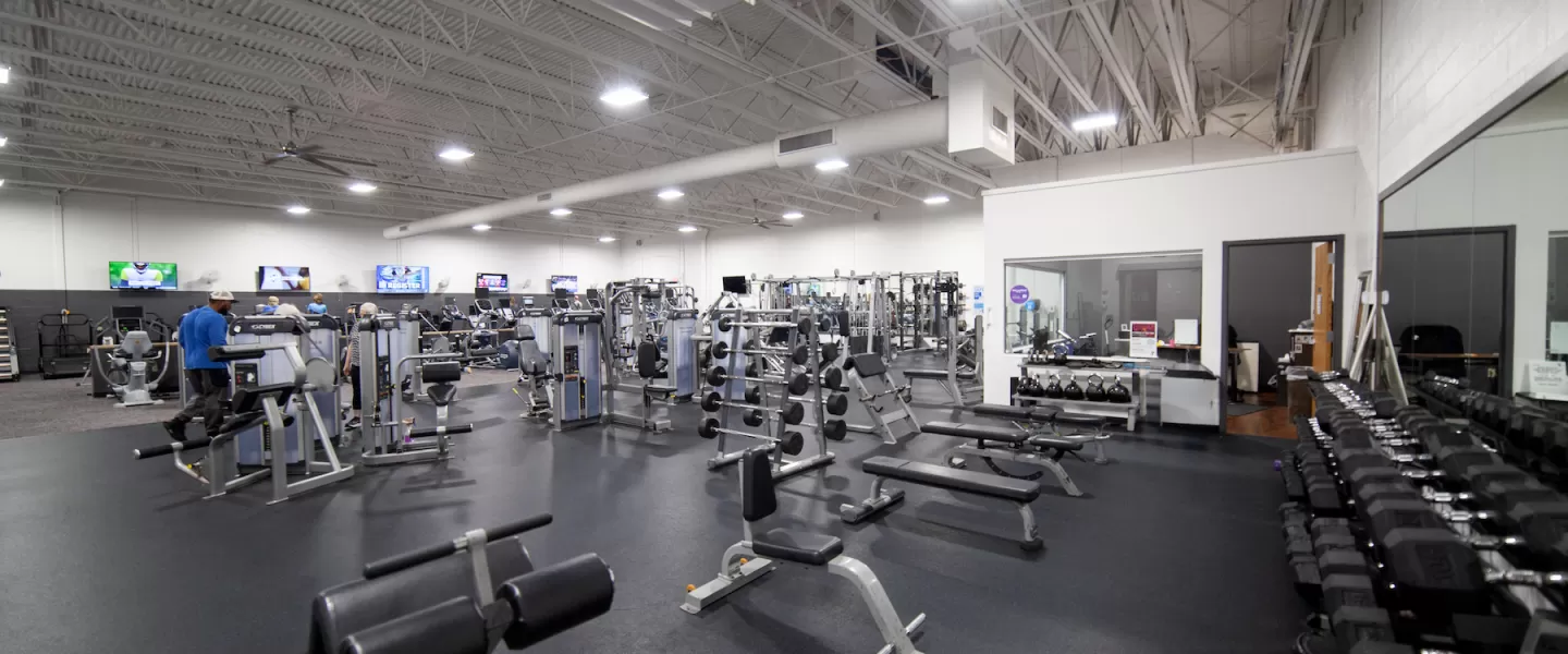 St. Charles YMCA Gym in St. Peters, MO Renovated Fitness Center with State-of-the-art Cardio and Strength Equipment