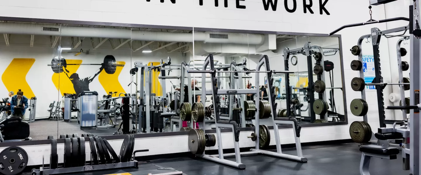 St. Charles YMCA Gym in St. Peters, MO Renovated Weight Area with State-of-the-art Strength Training Equipment and Free Weights