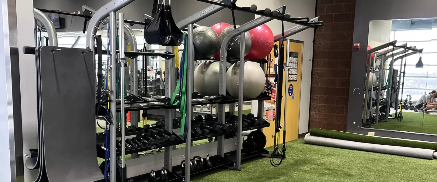 Four Rivers YMCA Gym Brand New Functional Fitness Space for HIIT, strength-training exercises, and more.