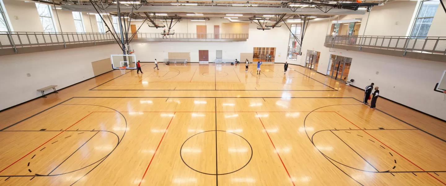O'Fallon Park Rec Complex YMCA Basketball Gym and Indoor Walking/Running Track