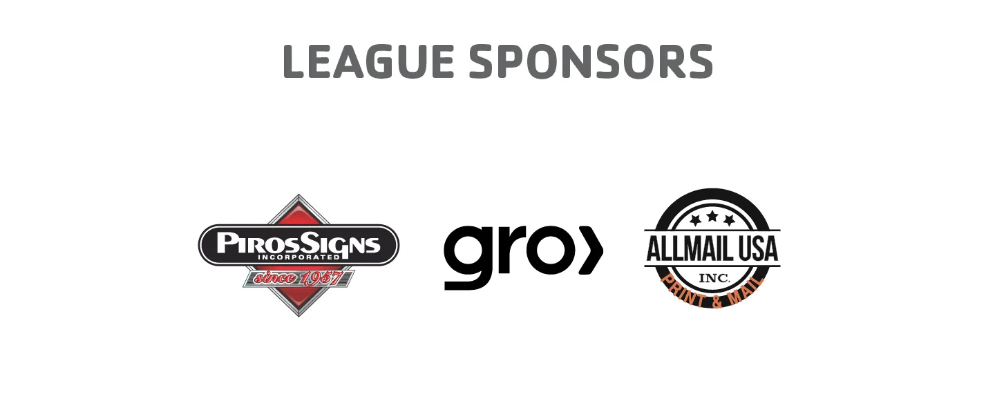 YMCA All-Star Game League Sponsors: Piros Signs, Grow, Allmail