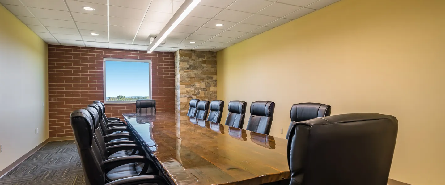 Ste. Genevieve County YMCA Board Room meeting space for work events or conferences
