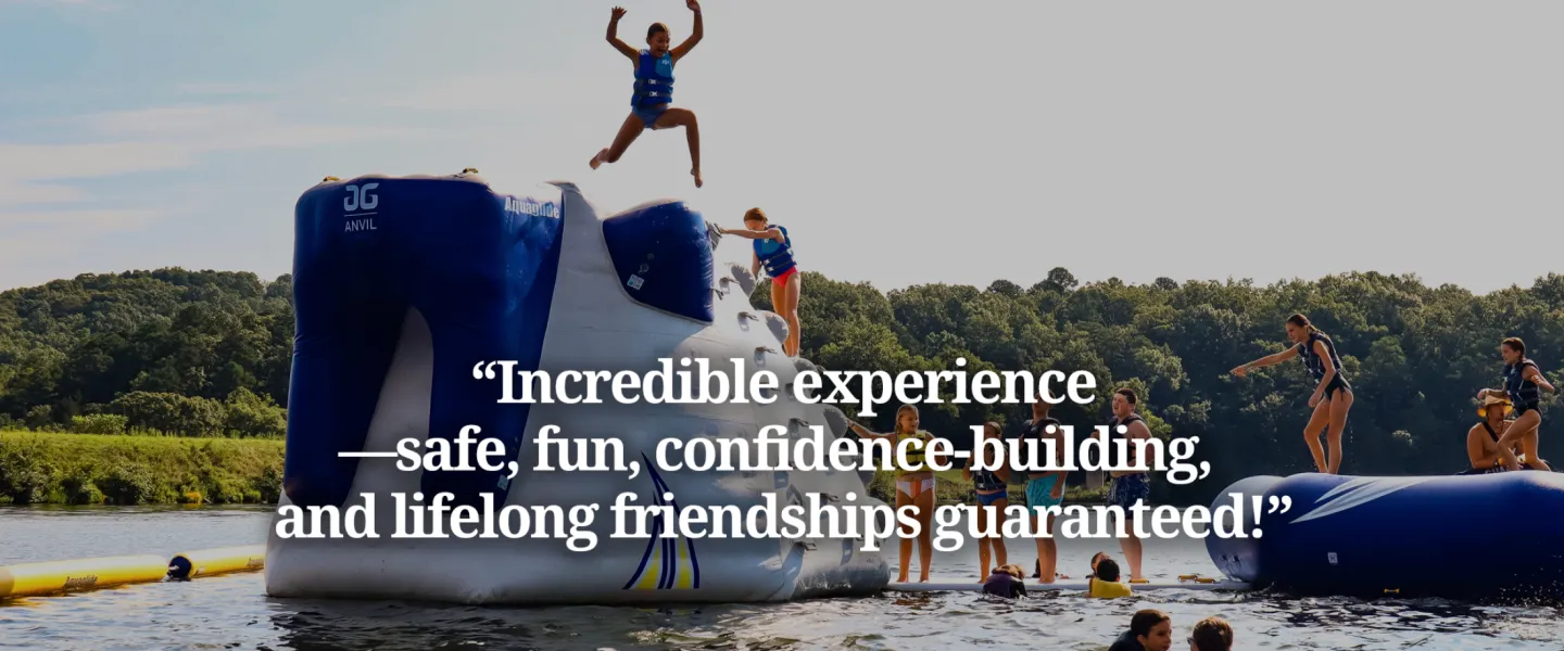YMCA Camp Lakewood Parent Testimonial, "Incredible experience—safe, fun, confidence-building, and lifelong friendships guaranteed!"