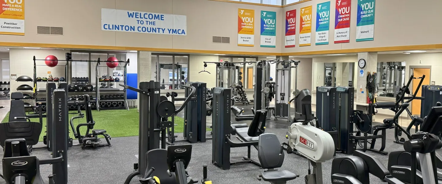 clinton county ymca fitness center