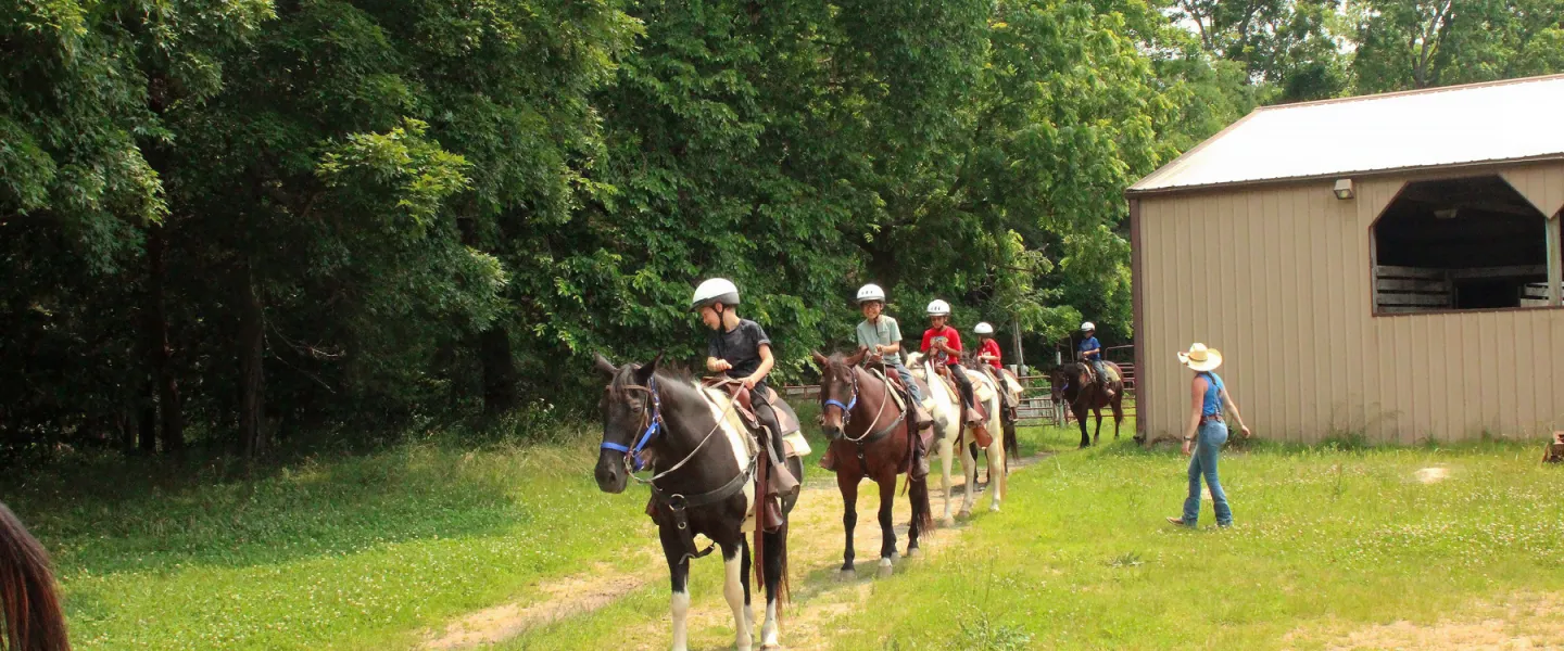 YMCA Camp Lakewood Equestrian Horseback Riding