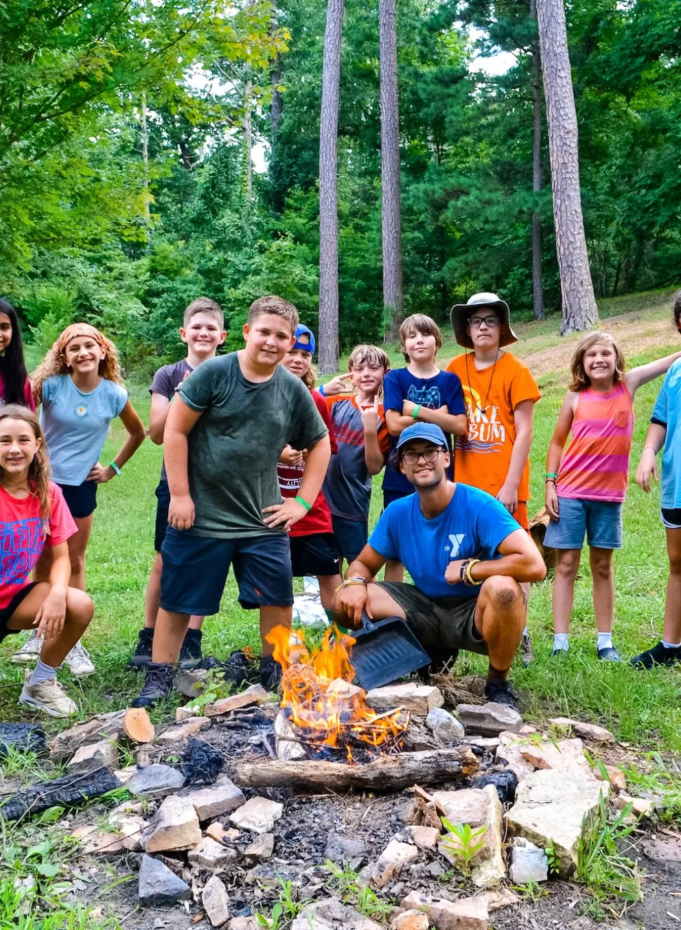 ymca camp lakewood specialty camps bonfire