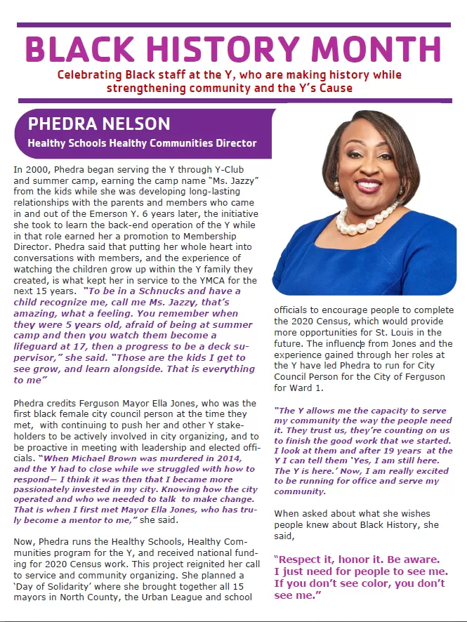 phedra nelson, healthy schools healthy communities director