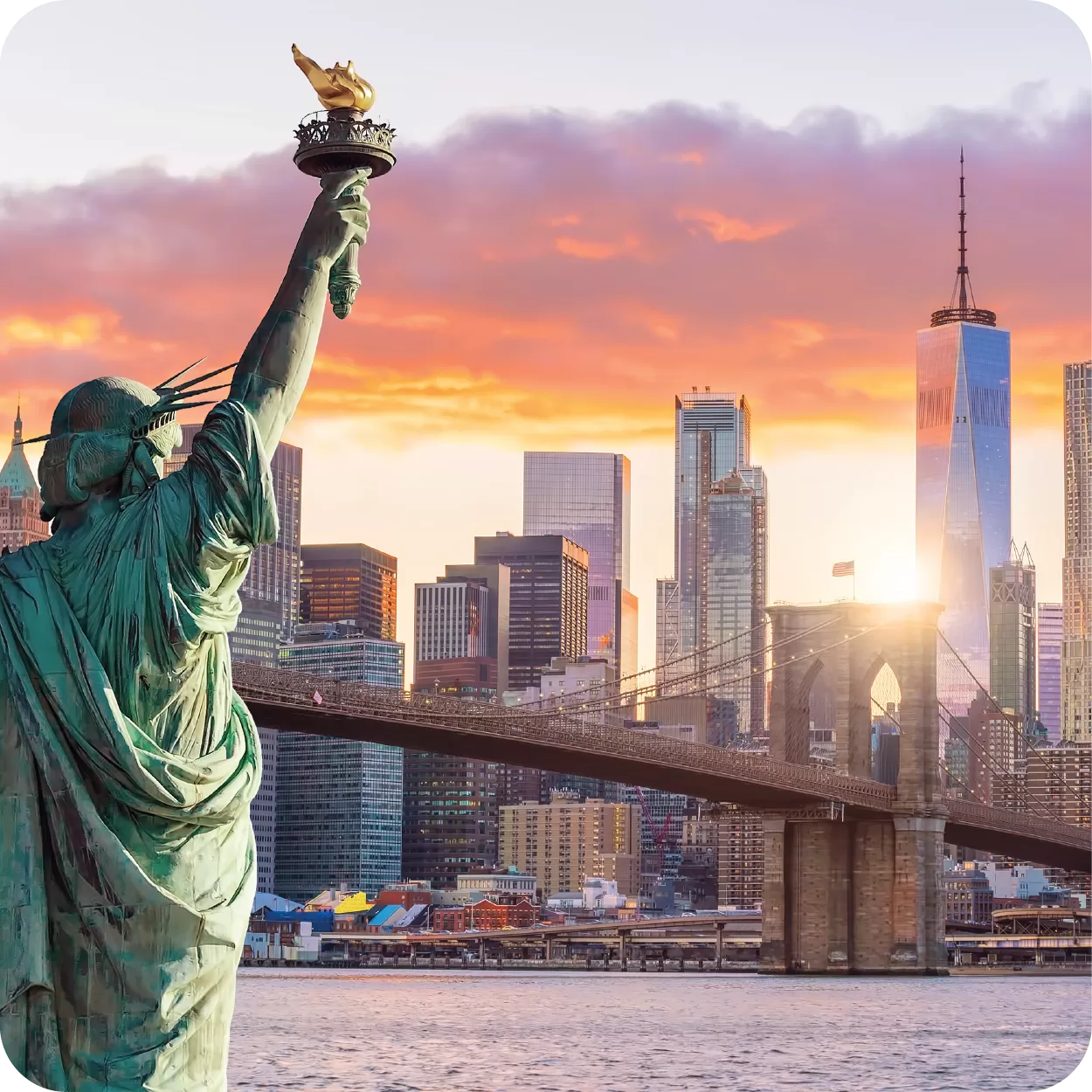 NYC and the Statue of Liberty