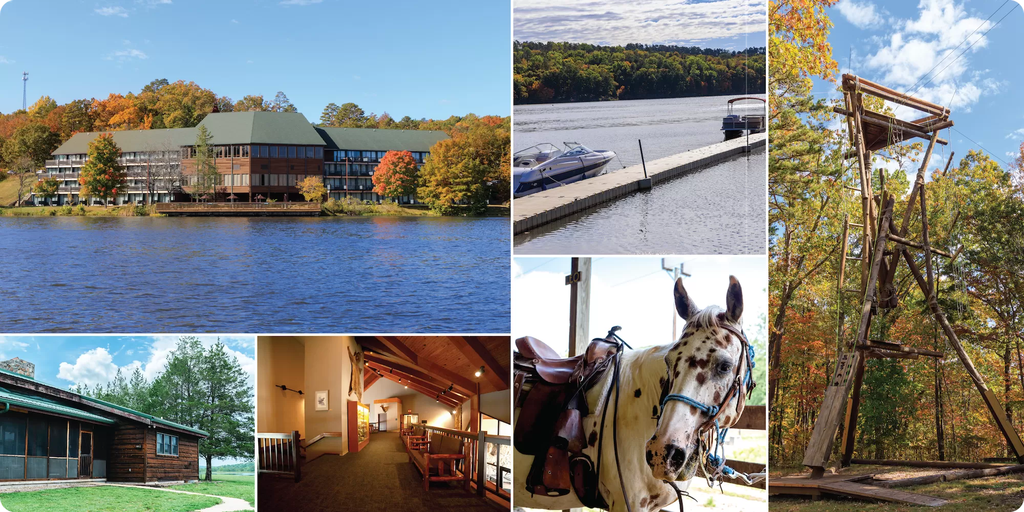 YMCA Trout Lodge Photo Collage