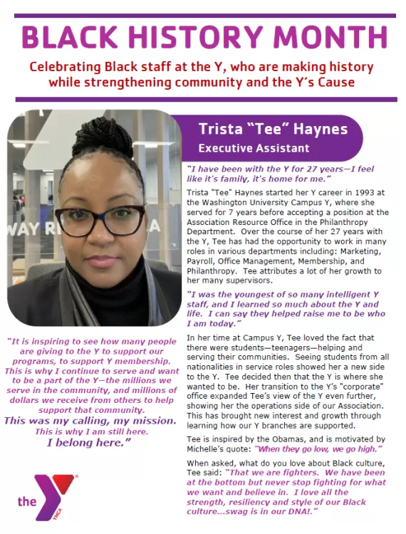 trista haynes, executive assistant