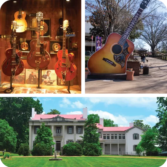 nashville attractions collage