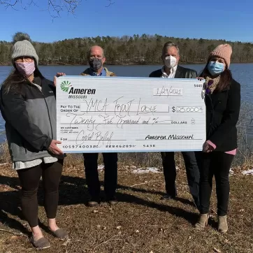 Lakewood and Trout COVID Grant from Ameren