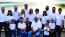 Thumbnail: Family group on deck in white shirts