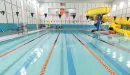 Thumbnail: Pool with up to 5 lap lanes. Additional shallow area on side of lanes. 