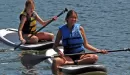 Thumbnail: two girls paddle boarding