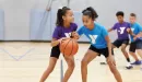 Thumbnail: ymca youth basketball girls dribbling a ball