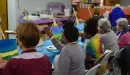 Thumbnail: painting at women's wellness weekend