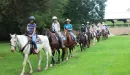 Thumbnail: ymca camp lakewood equestrian camp trailride