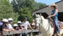 Thumbnail: YMCA Trout Lodge and Camp Lakewood Family Camp Horseback Riding Instructor