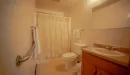 Thumbnail: YMCA Trout Lodge Bluff View Cabins Bathroom