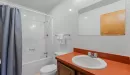 Thumbnail: YMCA Trout Lodge bluff view cabins bathroom