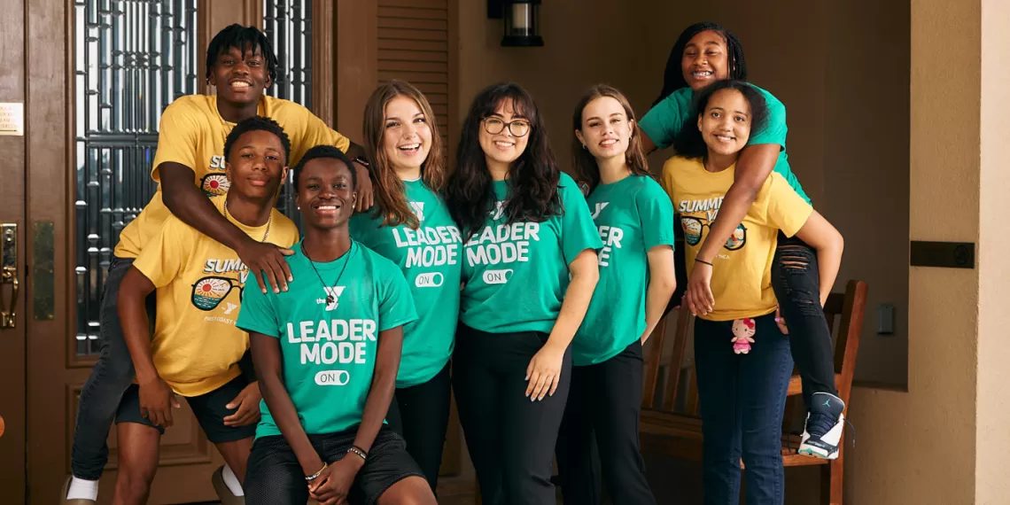 YMCA teen leaders
